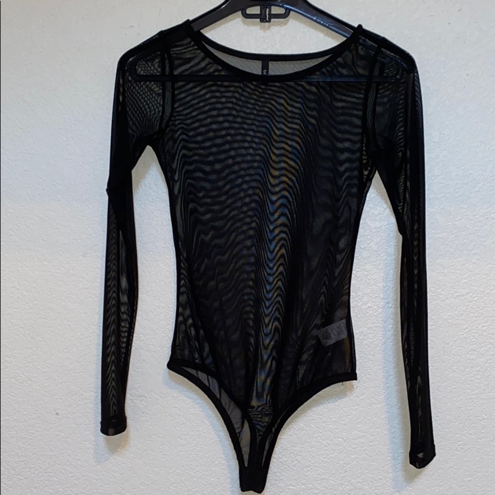 See through bodysuit